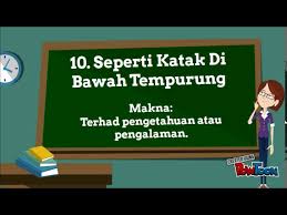 Dayung sudah di tangan, perahu sudah di air. Darjah 5 Peribahasa Youtube