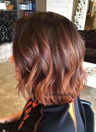 Highlight your dark brown hair with streaks of vivid auburn to create a style of contrasts that is a vision to behold. The 14 Prettiest Pastel Hair Colors On Pinterest Hair Color Auburn Short Hair Balayage Short Hair Color