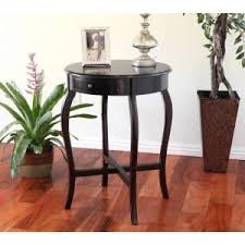 Homecraft Furniture Espresso 3 Tier End Table Mh125 C The Home Depot End Tables With Storage End Tables Round Coffee Table Living Room