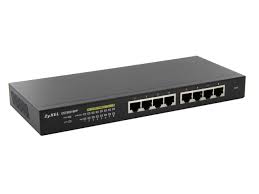 Zyxel 8 Port Gigabit Switch 70w Poe Easy Smart Managed Fanless Gs1900 8hp Newegg Com