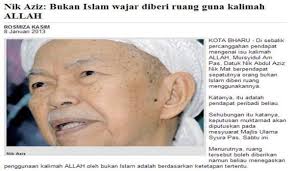 Check spelling or type a new query. Pembangkang Bakal Pecah Ekoran Isu Kalimah Allah Pak Din