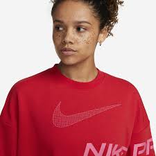 Buy Nike Dri-FIT Get Fit Women's French Terry Graphic Crew-Neck Sweatshirt 