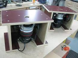 Two Tiny Dedicated Router Tables Router Table Router Tables Diy Router Table
