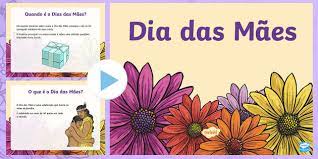 Hoje em dia somos nós que vamos para casa conversar com ela. Dia Das Maes Powerpoint Teacher Made
