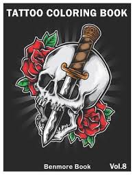 Welcome to our tattoo design photo/sketch gallery site! Tattoo Coloring Book An Adult Coloring Book With Awesome And Relaxing Tattoo Designs For Men And Women Coloring Pages Volume 8 Paperback The Elliott Bay Book Company