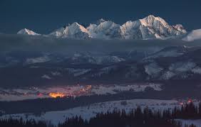 Tree, landscape, nature, poland, forest, view, poland village, fields, the cultivation of. I Have Found The Magic Of Winter In The Polish Mountains Polish Mountains Tatra Mountains Mountain City