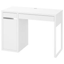 micke مكتب أبيض 105x50 سم ikea