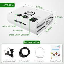 This cob grow light by hipargero allows your plants to sustain best possible growth throughout its vegetative phase. Hydroponics Seed Starting Supplies Led Grow Light 800w Cob Led Grow Lights Full Spectrum 3000k Cobs 3w Osram Chips Garden Patio