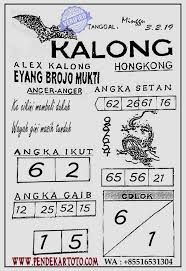 Syair Togel Hongkong Hari Ini 3 Februari 2019 Tanggal Maret