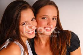 Now we know where the twins got their good looks from. Beautiful Twin Girls Portrait Stock Photos Freeimages Com