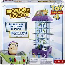 Hoy nos divertimos con el juego de mesa monos locos y lo hacemos con máscaras de mono para que sea un reto más loco.si te ha gustado el vídeo. Nidux Juego De Mesa Monos Locos Toy Story