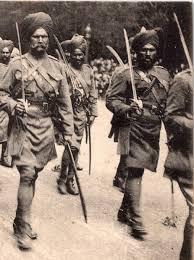 SIKH SOLDIERS BRITISH INDIAN ARMY ...