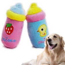 Satin Al Kopek Oyuncaklari Icin Kucuk Buyuk Kopekler Kediler Pet Squeak Oyuncak Pelus Sut Sise Tasarim Yavru Oyuncak Kopek Malzemeleri Chew Tl11 87 Tr Dhgate Com