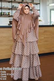 17+ contoh model baju untuk orang gemuk berjilbab 2019 modis via pesonahijab.net. New Selena Maxy Gamis Busui Motif Polkadot Fit M To Xxl Maxy Busui Motif Polkadot Casual Ootd Model Gamis Polkadot 2020 Diary Hijaber