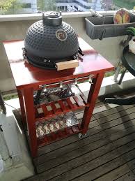 Bbq Grill Table For My Mini Kamado Ikea Hackers Grill Table Kamado Bbq Kamado Grill Table