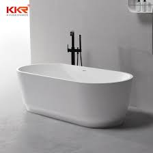 A wide variety of corian bath options are available to you, such as graphic design. China Best Quality Bathroom Free Standing Baby Bath Tub With Faucet Kkr B008 China Bathtubs Pink Artificial Stone Bathtub