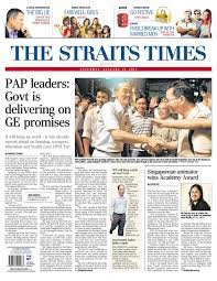 Stay in the know with the latest news from singapore and around the world. The Straits Times Lost Nearly 10 Of Hardcopy Circulation States Times Review