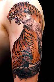 P Amazing Tiger Half Sleeve P Tiger Tattoo Japanese Tiger Tattoo Body Art Tattoos