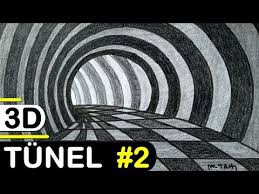3d Tunel Cizimi 2 Uc Boyutlu Tunel Nasil Cizilir How To Draw Easy 3d Tunnel Drawing Youtube 2021 Drawing Cizim