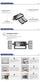 Don't place one opposite the front door. K6 Bluetooth Touch Switch Display Hyi One Stop Led Mirror Parts Supplier