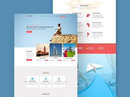 With travel restrictions easing, many are turning to the best online travel sites to work out their next vacation. Travel Agency Website Template Free Psd Freebie Supply