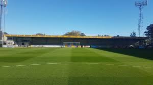 The surface will be seeded and watered and will be ready in the coming months. Banner At Torquay United For Riviera Storage 21st Csp