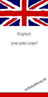 Only the user who asked this question will see who disagreed with this answer. One Oder Ones Englisch Verstehen Lernen Und Uben