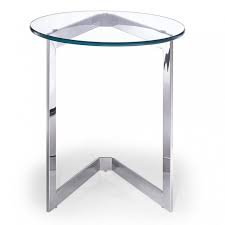 The modern design is made from engineered wood with solid oak veneers. Buy Modern Glass Side Table Online Bari