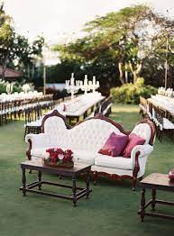 Miami Wedding From Luxe Fete Ozzy Garcia Photography Wedding Lounge Event Design Wedding Reception Seating