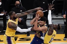 Stephen curry with 37 points vs. Lebron James Steph Curry S Mvp Key To Lakers Play In Game Los Angeles Times