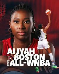 That's 3x WNBA All-Star starter Aliyah Boston 😮‍💨
