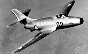 Désigné md 450, l'avion ouragan se présente comme un monomoteur à aile basse de 14° de flèche. Fdra Fuerza Aerea Cazabombardero Dassault Md 450 Ouragan