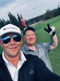 Golfing at Fiddler's Elbow