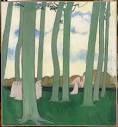 Paysage aux arbres verts - Maurice Denis | Musée d'Orsay