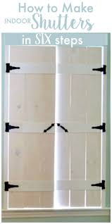 How To Make Wooden Shutters In Six Steps Indoor Shutters Diy Shutters Wooden Shutters