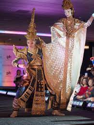 Miss universe thailand 2020 : Miss Thailand Maria Poonlertlarp Patrick Prather Miss Universe Organization Traditional Outfits Pageantry Thailand
