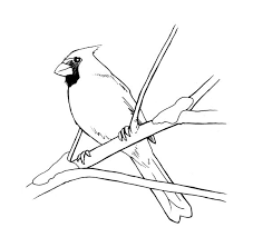 Rustic Christmas Cards And Freebies Bird Coloring Pages Silhouette Clip Art Coloring Pages