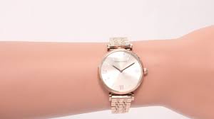 ( 4.3 ) out of 5 stars 11 ratings , based on 11 reviews current price $170.00 $ 170. Hands On With The Emporio Armani Women S Ar11059 Rose Gold Watch Youtube