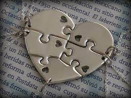 Maybe you would like to learn more about one of these? Five Piece Heart Puzzle With Handcut Hearts Best Friends Puzzle Heart Necklaces Friendship Neckla Best Friend Necklaces Friend Necklaces Friendship Necklaces