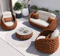 Muebles de patio de venta caliente, silla de ratán, sofá de ocio, jardín,  exterior, patio