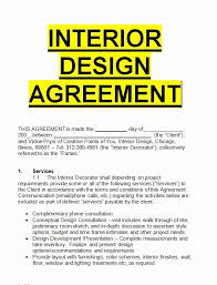 Interior Design Contract Template Unique Interior Design Agreement Template Samp In 2020 Interior Design Business Plan Contract Interior Design Interior Design Process