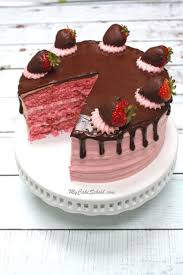 Try making strawberry cake mix cookies for the perfect treat in minutes. Chocolate Covered Strawberry Cake My Cake School