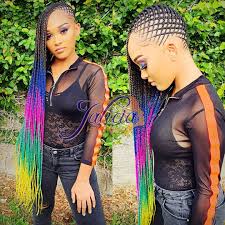 For example, normal knit hair models are a good model for both women and girls. Rainbow Braid Hairstyles For Kids Sho Madjozi Whatalife On Twitter But The Rainbow Braids Got The Most Hype For Sure See More Of Sho Madjozi On Facebook Shiloh Rotondo