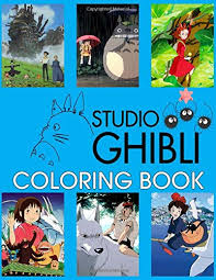 Studio ghibli architecture in animation exhibition art book illustration jpn. Ghibli Studio Coloring Book Art Of Ghibli Studio Collection Coloring Books Pricepulse
