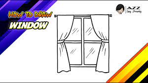 You can then select and copy the html code. How To Draw A Window Step By Step Youtube