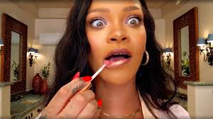 rihanna s vogue makeup routine video