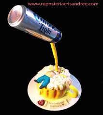 Beer Gravity Defying Cakes Birthday Cakes Gravity Defying Cake Simpsons Cake Homer Simpson Cake