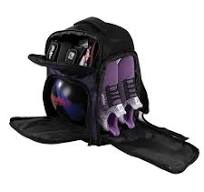 KR Strikeforce Single Ball & Shoe Black Backpack Bowling Bag ...