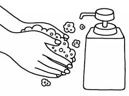 The words wash your hands are written with a dot font ready for kids to trace over it with the message wash your hands to reduce the spread of germs written below. Pin On Miscellaneous Coloring Pages