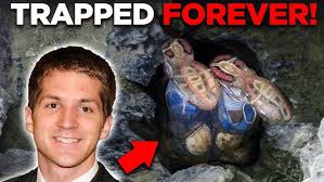 He's Trapped Upside Down In The Nutty Putty Cave....